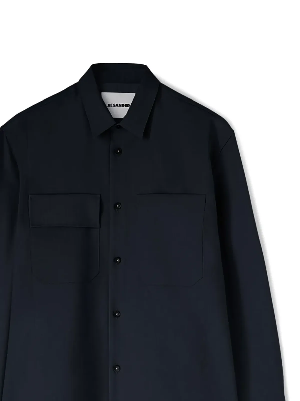 Jil Sander 長袖ウールシャツ - 画像2