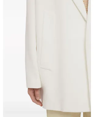 Jil Sander デコンストラクテッド シングルブレスト ブレザー - White - サムネイル4