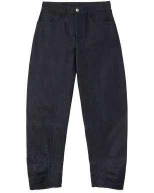 Jil Sander クロップド テーパード ジーンズ ブラック - サムネイル1