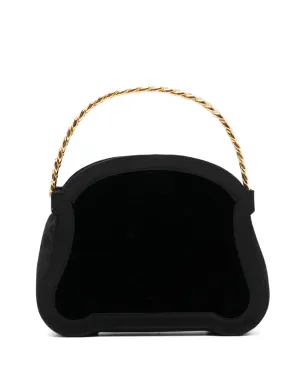 CHANEL ビンテージ 1980年代 ミナウディエール クラッチバッグ ブラック - サムネイル1