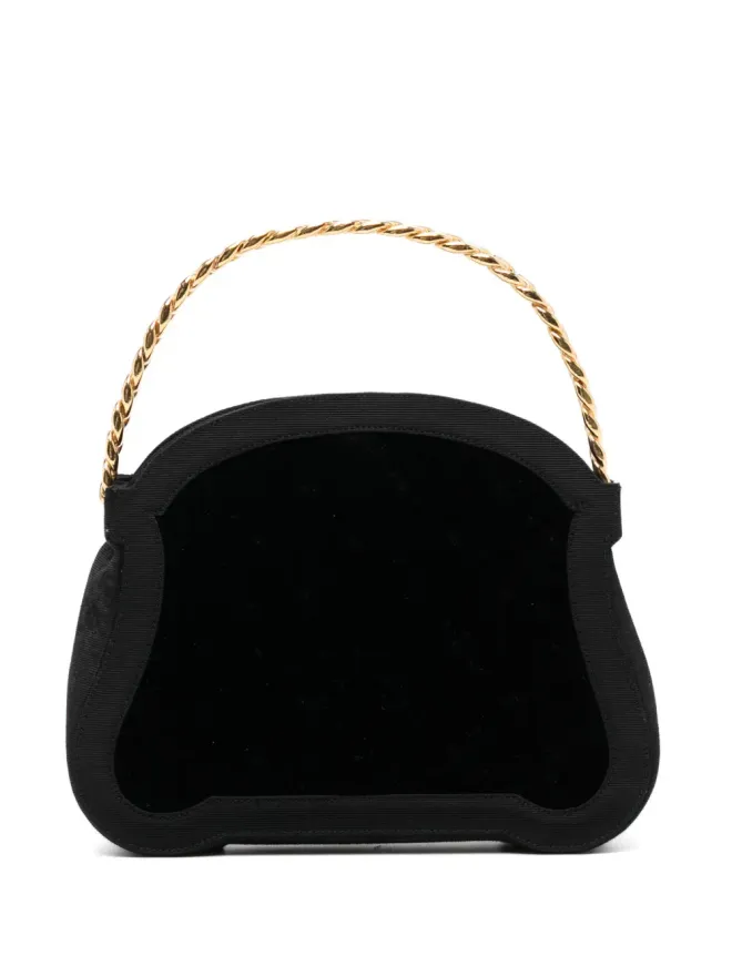 CHANEL Pre-Owned CHANEL ビンテージ 1980年代 ミナウディエール クラッチバッグ ブラックの商品画像