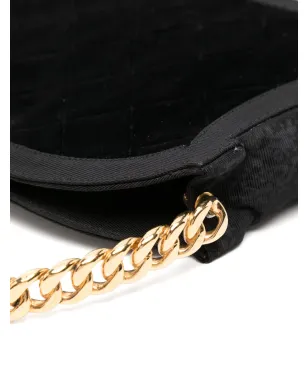 CHANEL ビンテージ 1980年代 ミナウディエール クラッチバッグ ブラック - サムネイル4