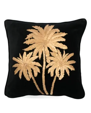 Les-Ottomans x Browns パーム刺繍ベルベットクッション - サムネイル1
