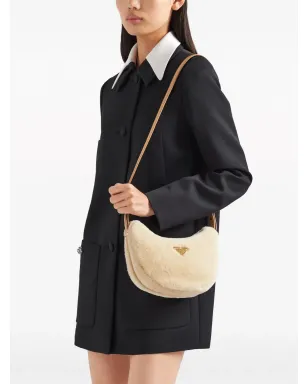Prada アルケ シアーリング ショルダーバッグ - ニュートラル系 - サムネイル2