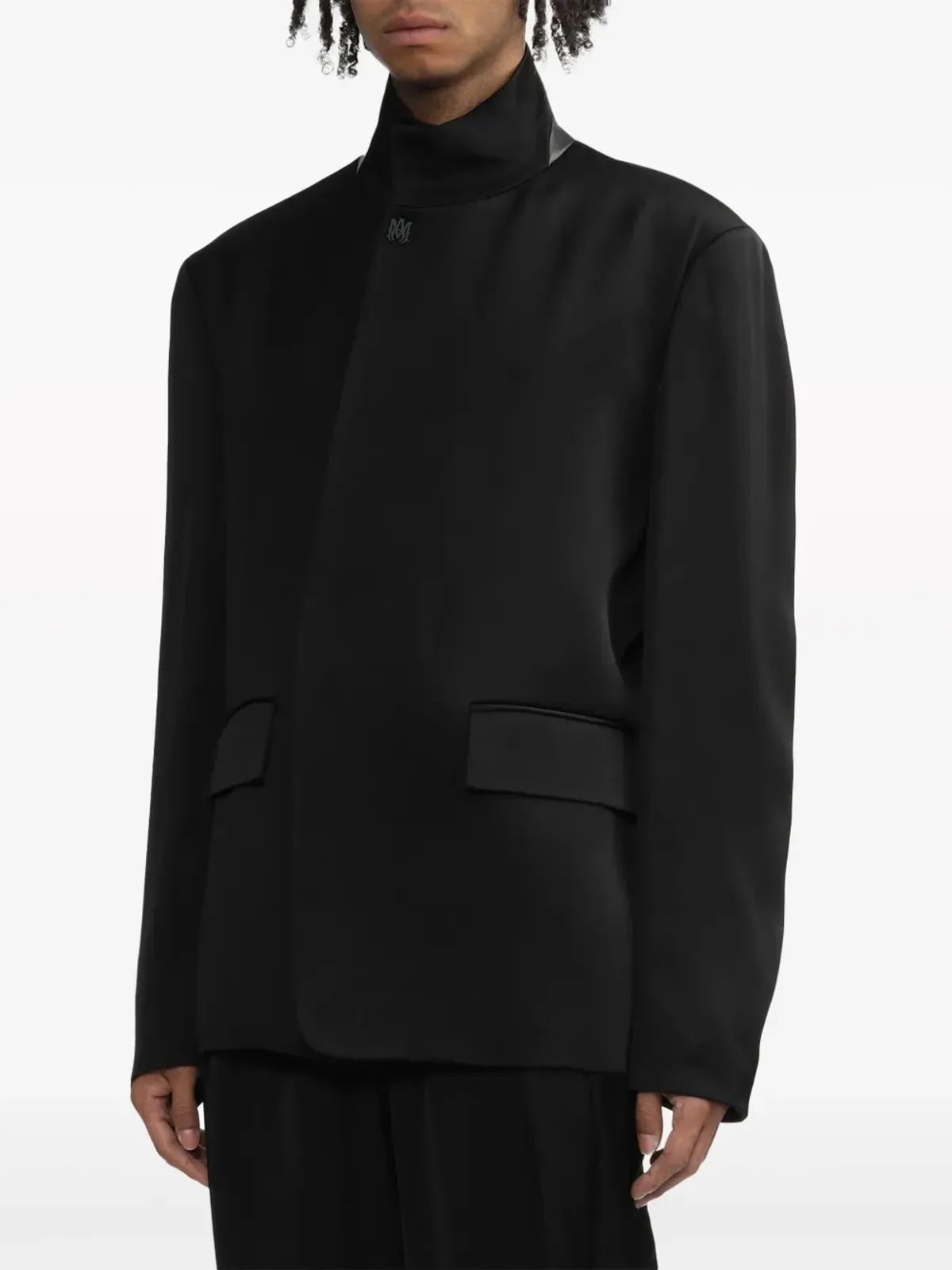 AMIRI スタンドアップカラー ブレザー - 画像3