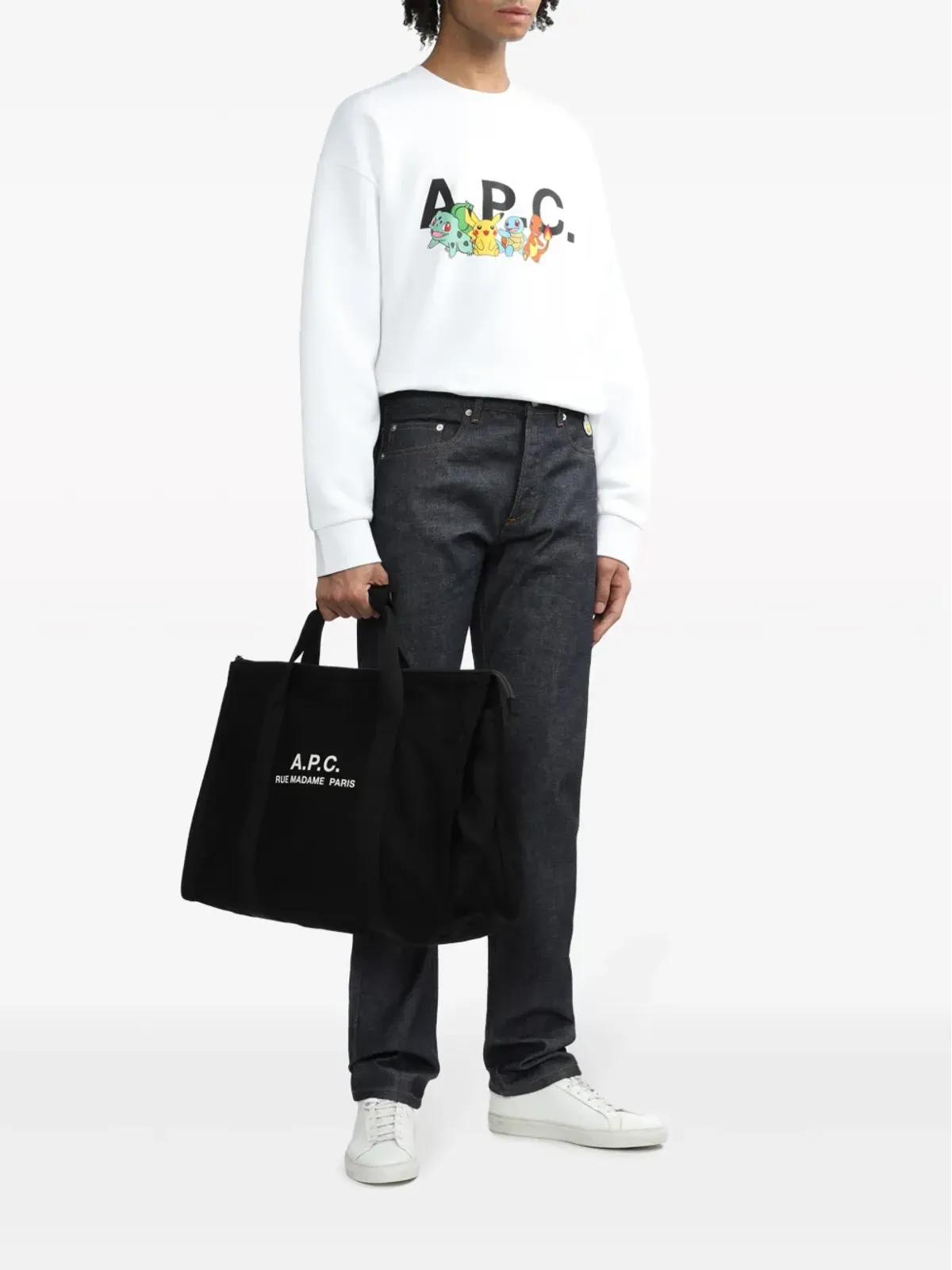 A.P.C. レキュペレーション キャンバス トートバッグ - 画像2