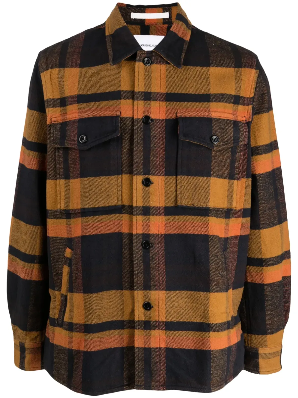 Norse Projects ジュリアン チェック柄シャツジャケット - 画像1