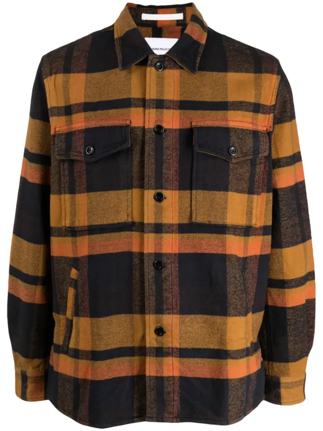 Norse Projects Norse Projects ジュリアン チェック柄シャツジャケットの商品画像