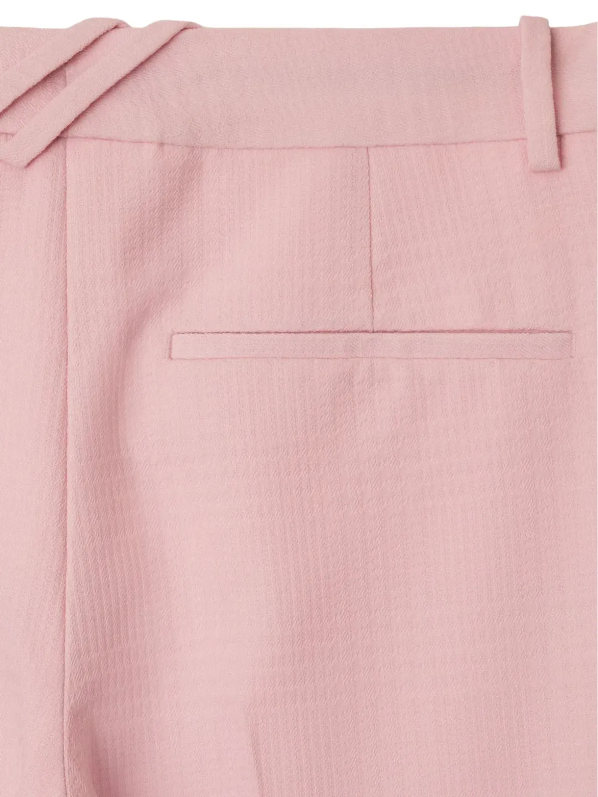 Burberry ヴァージンウール テーラードパンツ - ピンク - 画像5