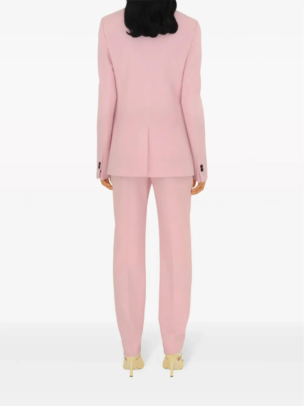 Burberry ヴァージンウール テーラードパンツ - ピンク - 画像4