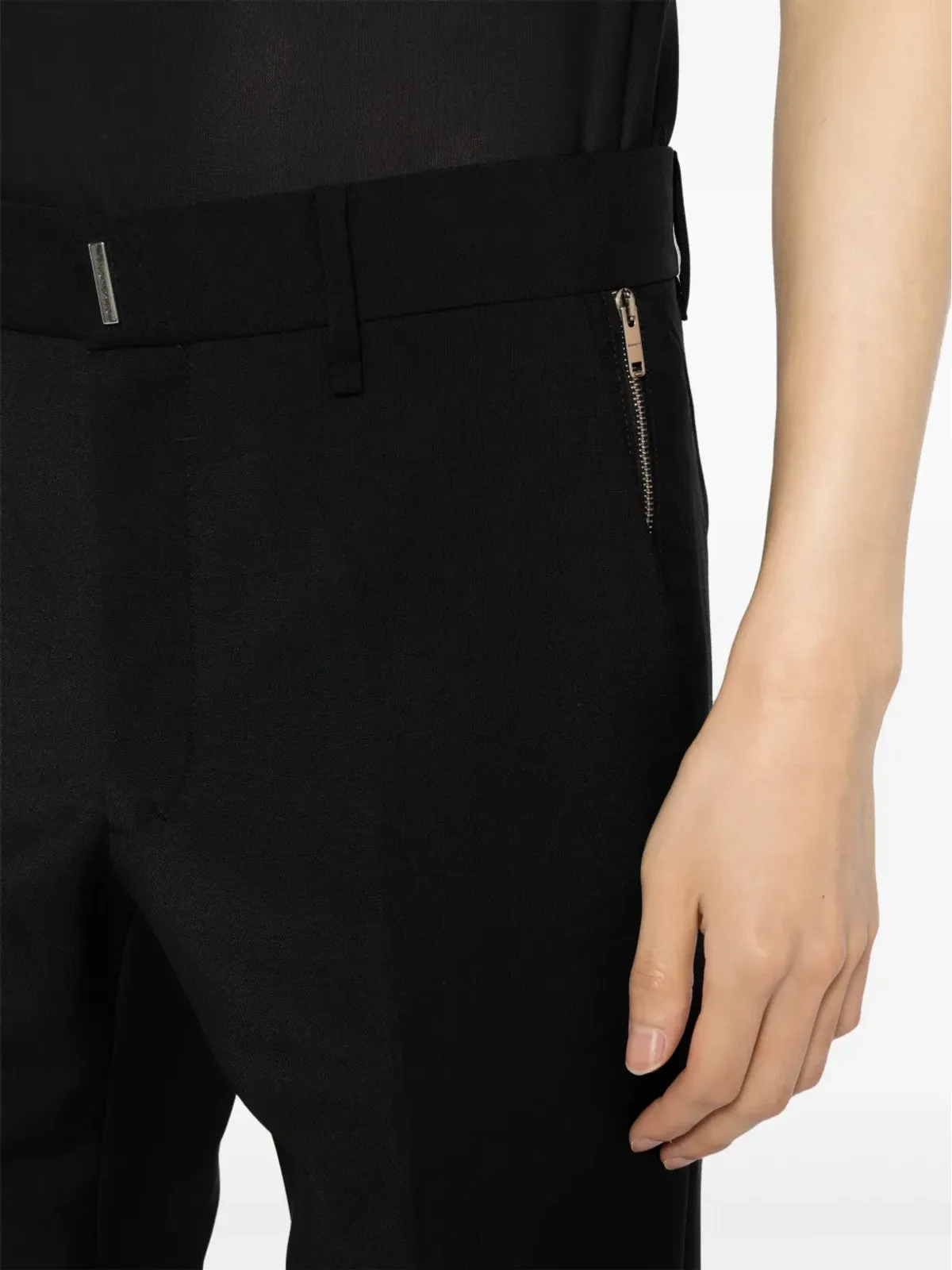 Givenchy プリーツディテールのストレートレッグパンツ - 画像5