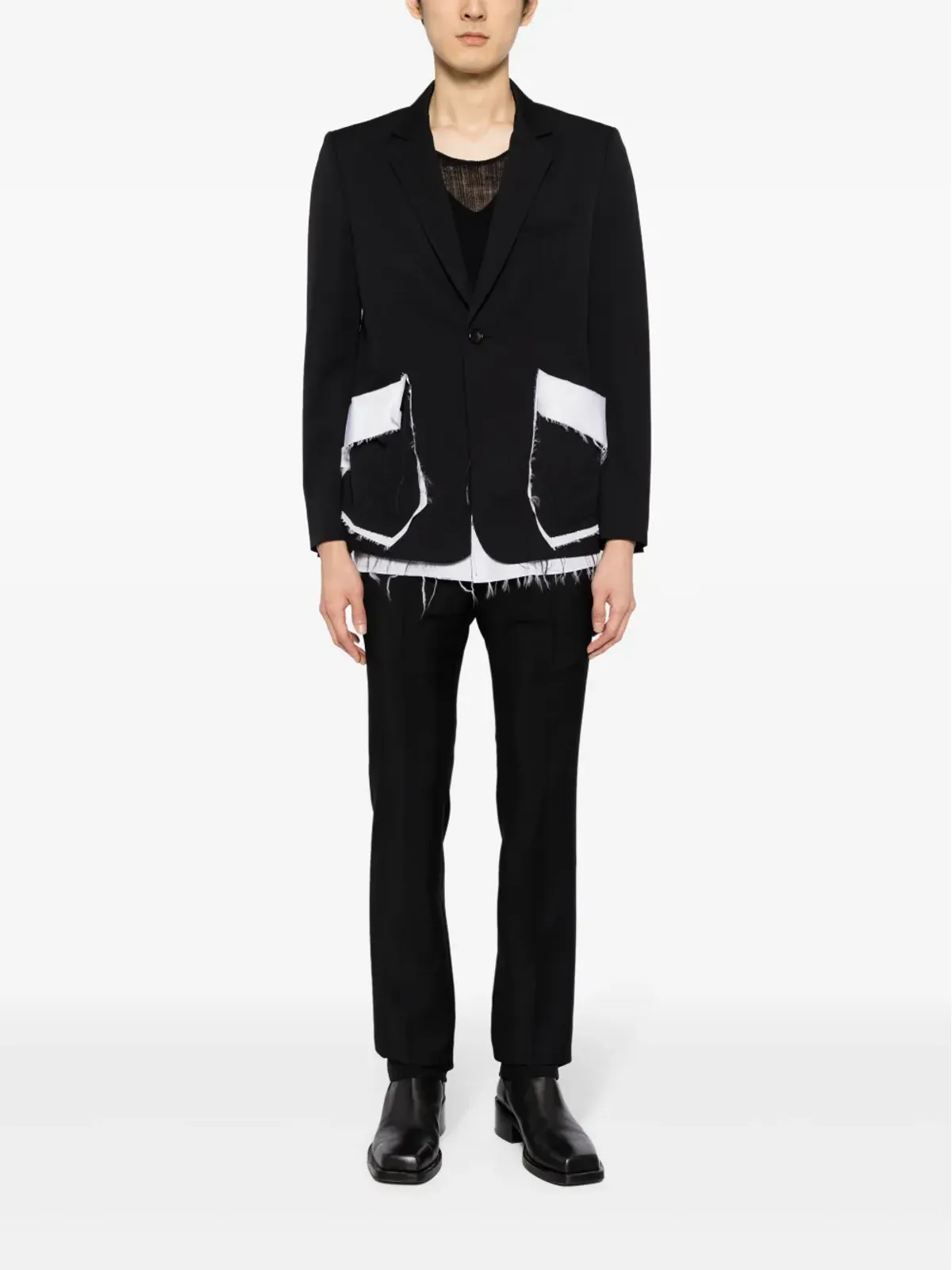 Givenchy プリーツディテールのストレートレッグパンツ - 画像2