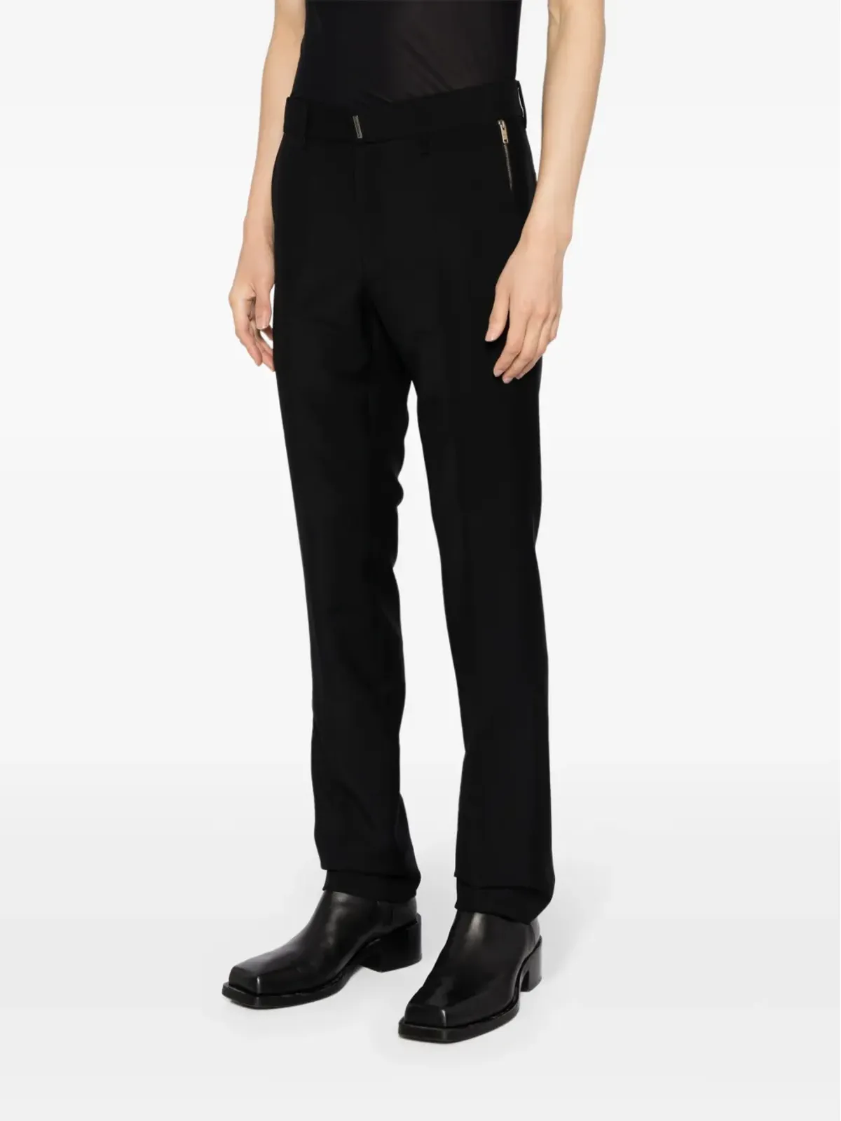 Givenchy プリーツディテールのストレートレッグパンツ - 画像3