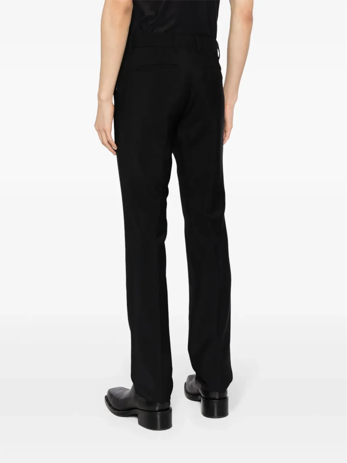 Givenchy プリーツディテールのストレートレッグパンツ - 画像4