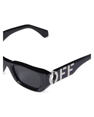Off-White Eyewear Fillmore レクタングルフレーム サングラス - ブラック - サムネイル2
