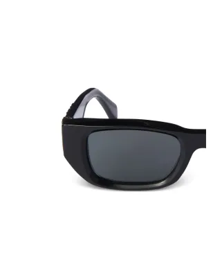 Off-White Eyewear Fillmore レクタングルフレーム サングラス - ブラック - サムネイル3
