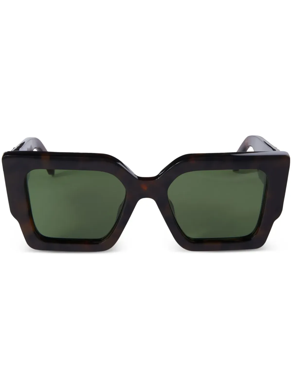 Off-White Eyewear Catalina oversized sunglasses - Brown - 画像1