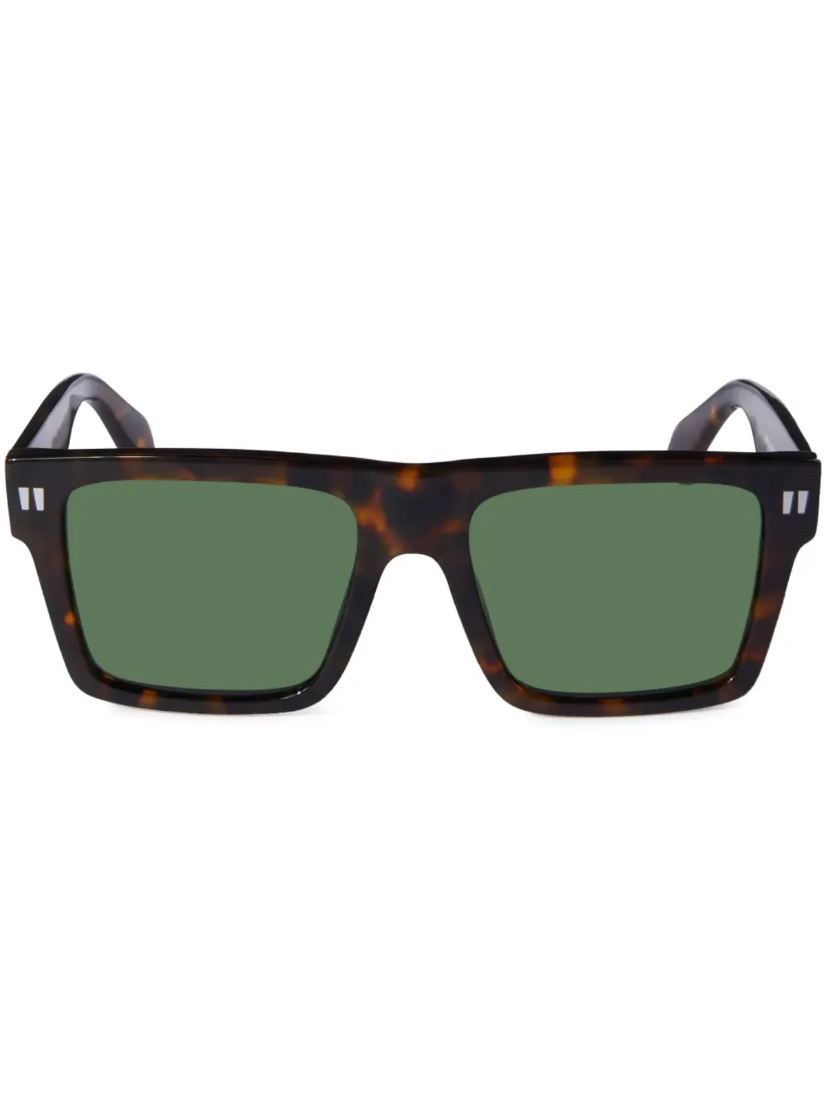 Off-White Eyewear Lawton スクエアフレーム サングラス - ブラウン - 画像1