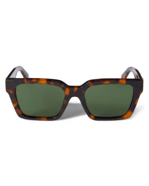 Off-White Eyewear ブランソン べっ甲柄サングラス - ブラウン - サムネイル1