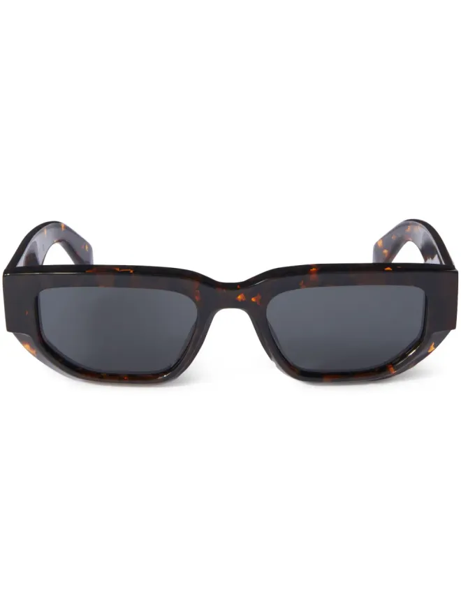 Off-White Eyewear Off-White Eyewear グリーリー べっ甲風サングラス ブラウンの商品画像