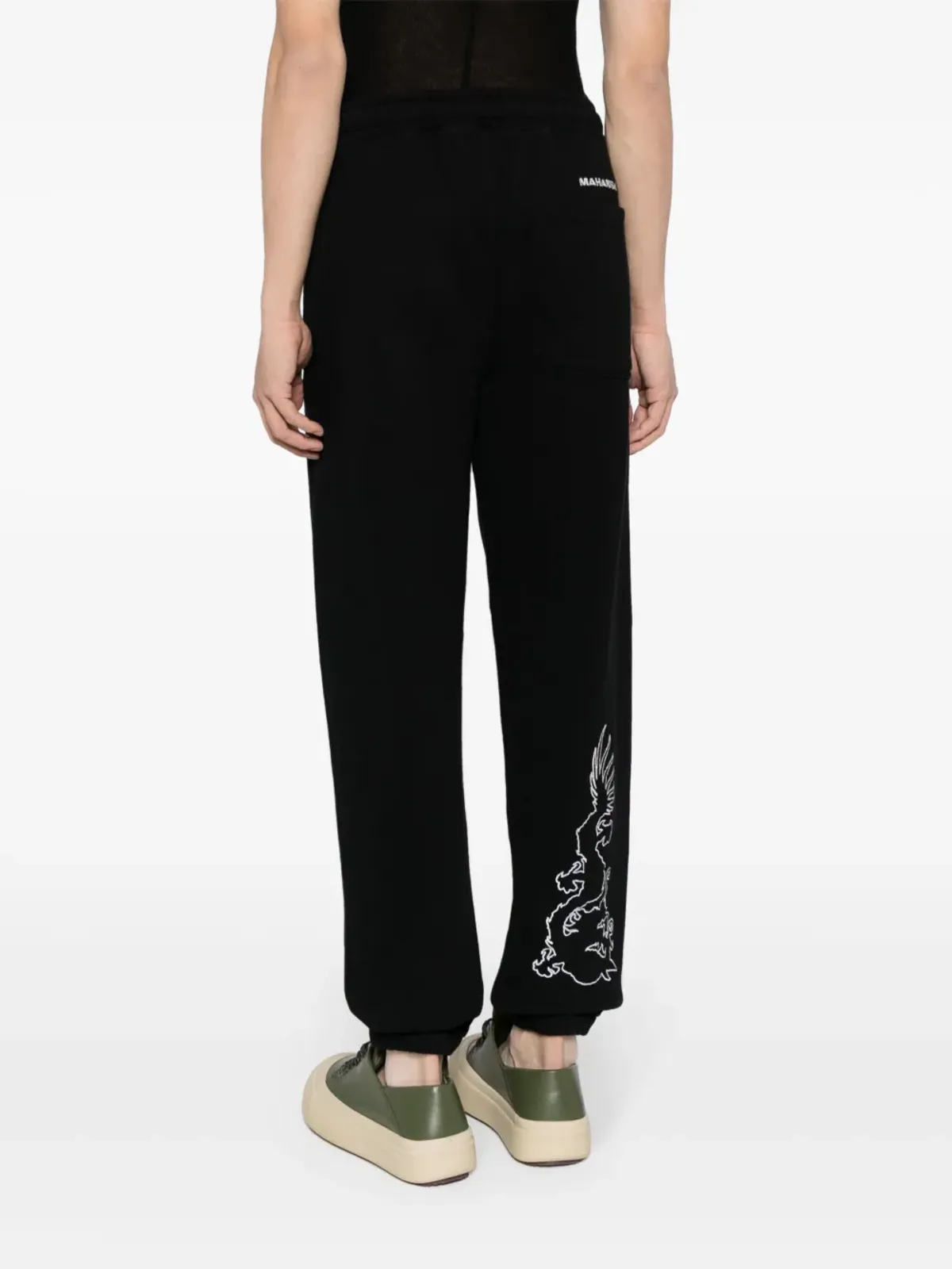 Maharishi ロゴ刺繍トラックパンツ - 画像4
