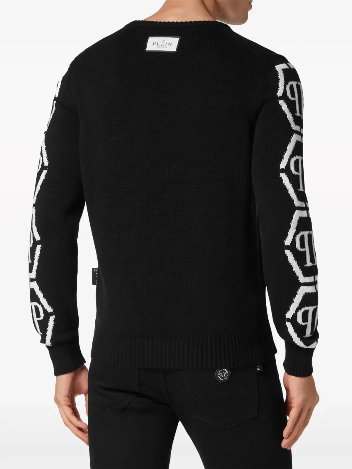 Philipp Plein モノグラムニットセーター - 画像4