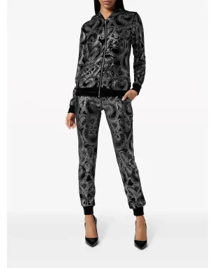 Philipp Plein テディベア トラックスーツセット - ブラック - サムネイル2