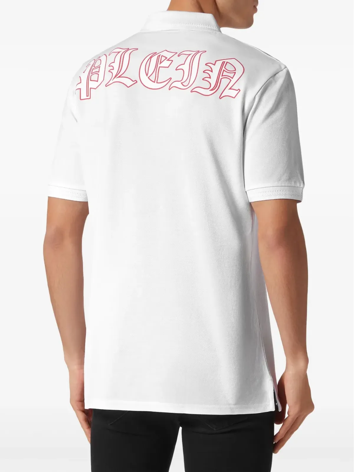Philipp Plein スカルリーギャング ポロシャツ - ホワイト - 画像4