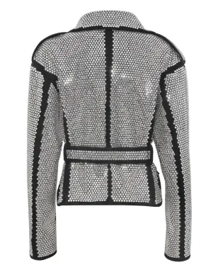 Philipp Plein クリスタル装飾のジャケット - ブラック - サムネイル2