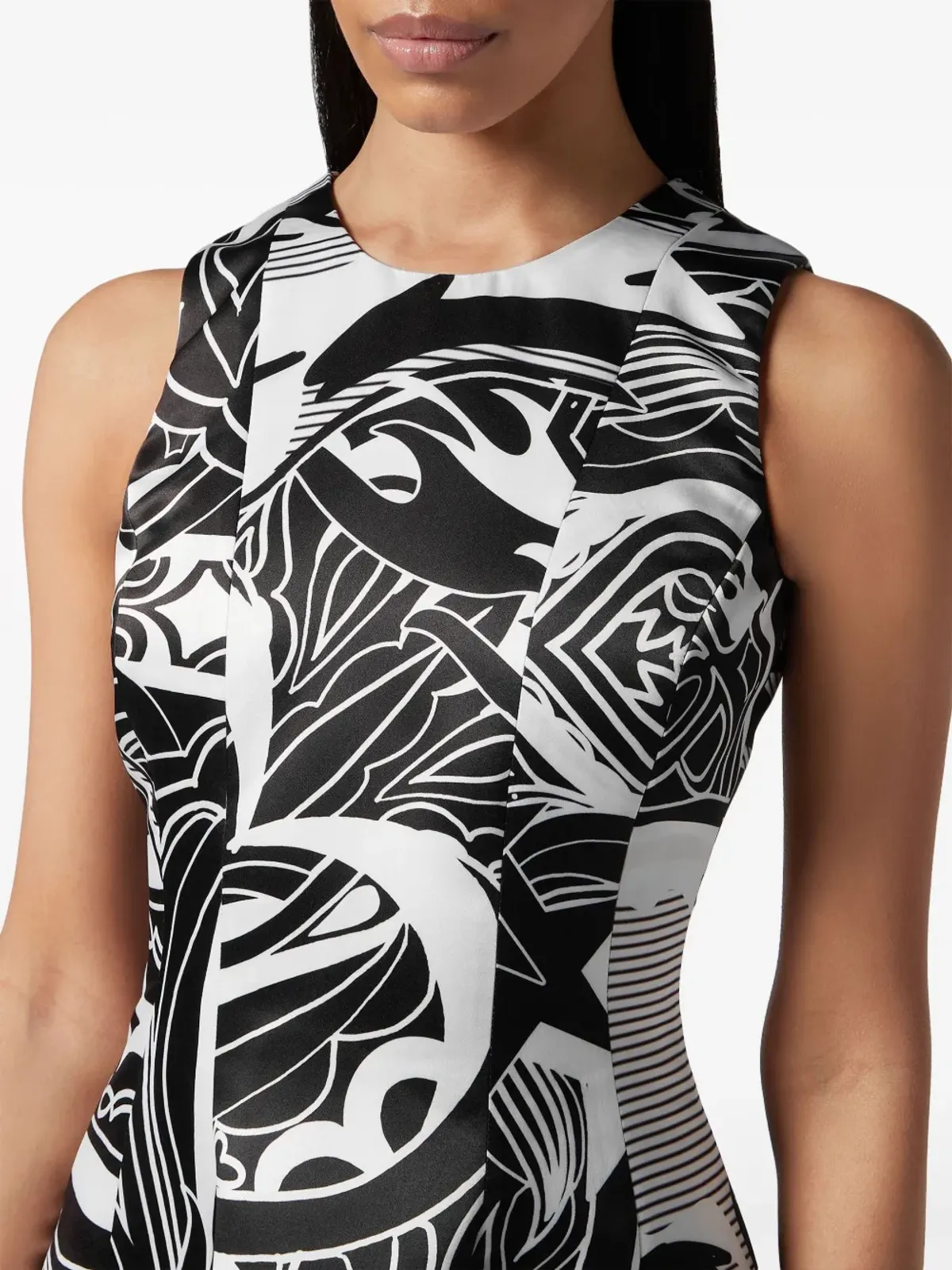 Philipp Plein グラフィックプリント デュシェス ミニドレス - 画像4
