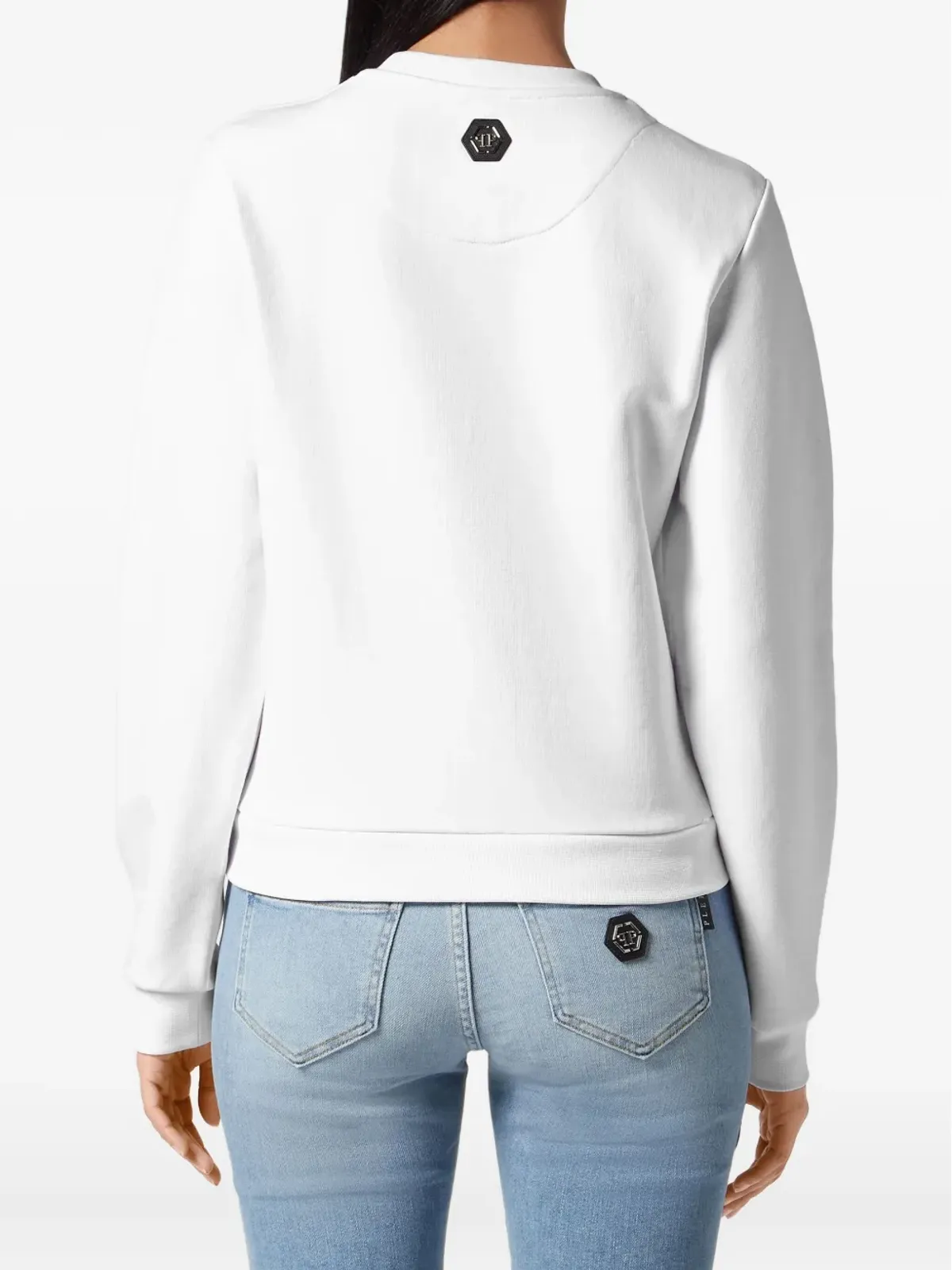 Philipp Plein ロゴアップリケ入り スウェットシャツ - 画像4