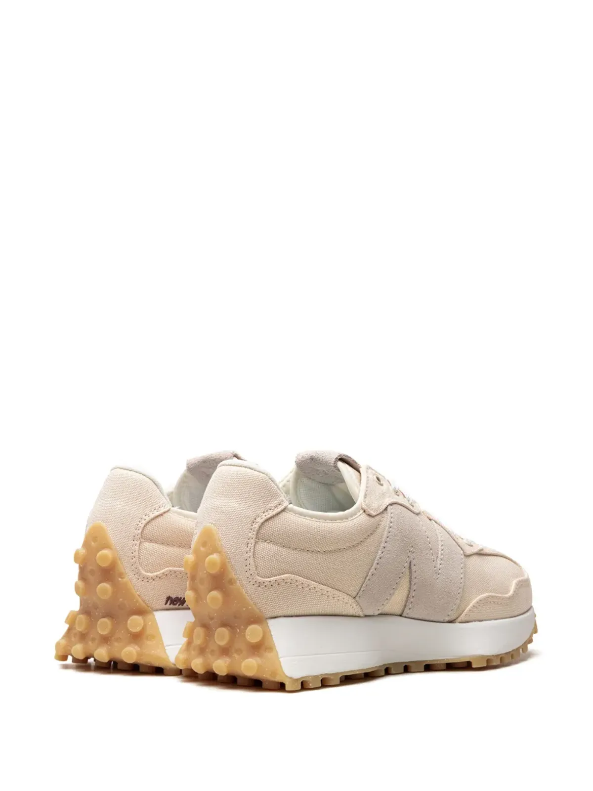 New Balance 327 マカダミアナッツ色 スニーカー - 画像3