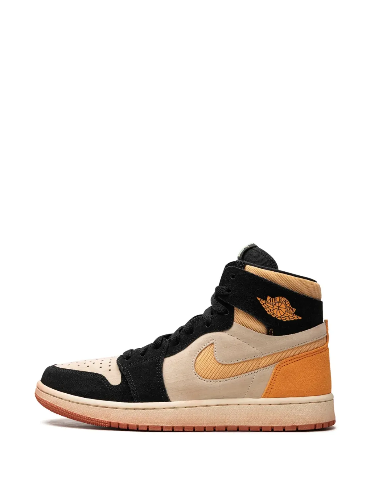 Jordan エア ジョーダン 1 ハイ ズーム エア CMFT 2「ムスリン/ビビッドオレンジ」スニーカー - ニュートラルカラー - 画像5
