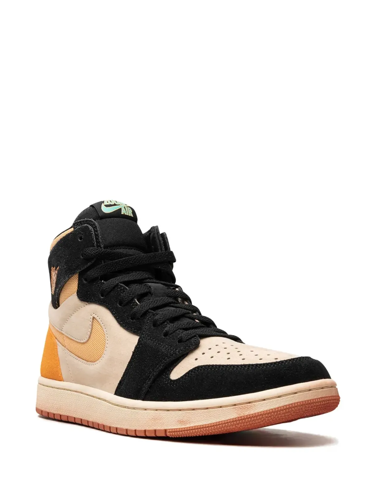Jordan エア ジョーダン 1 ハイ ズーム エア CMFT 2「ムスリン/ビビッドオレンジ」スニーカー - ニュートラルカラー - 画像2