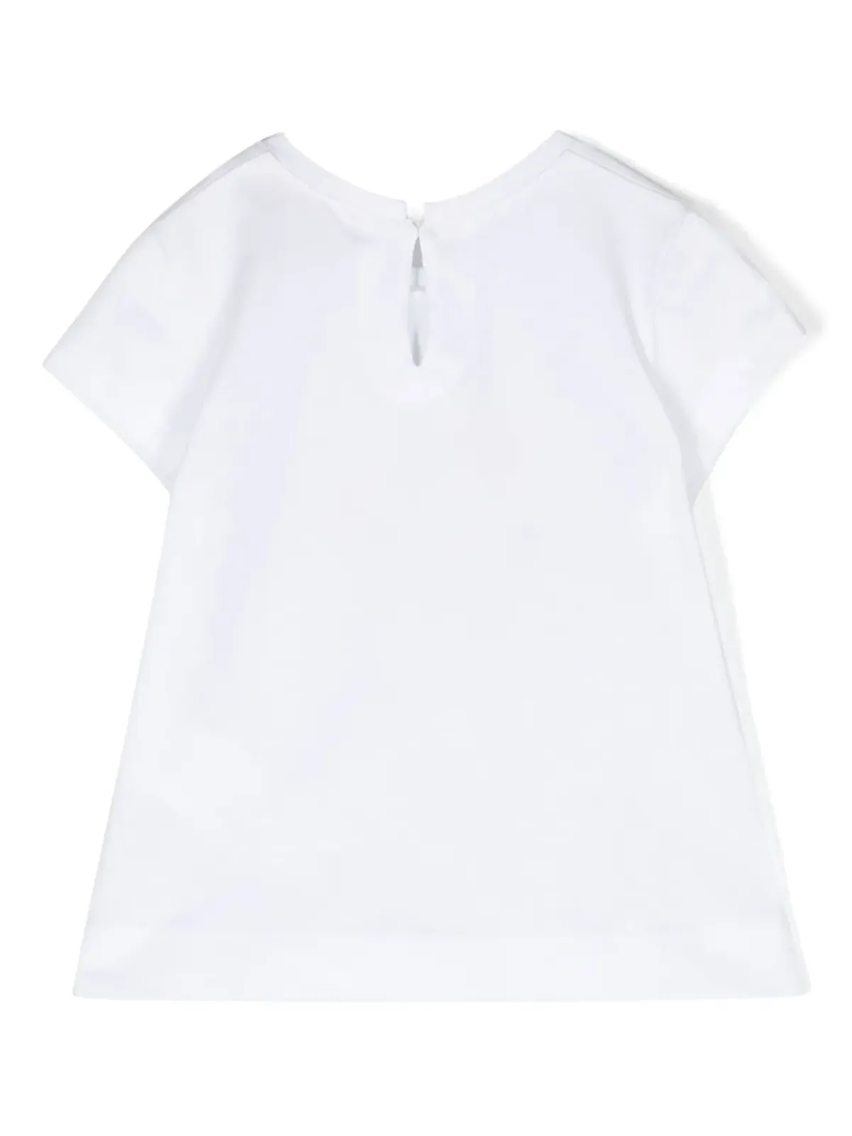 Monnalisa St. Flowers コットンTシャツ - White - 画像2