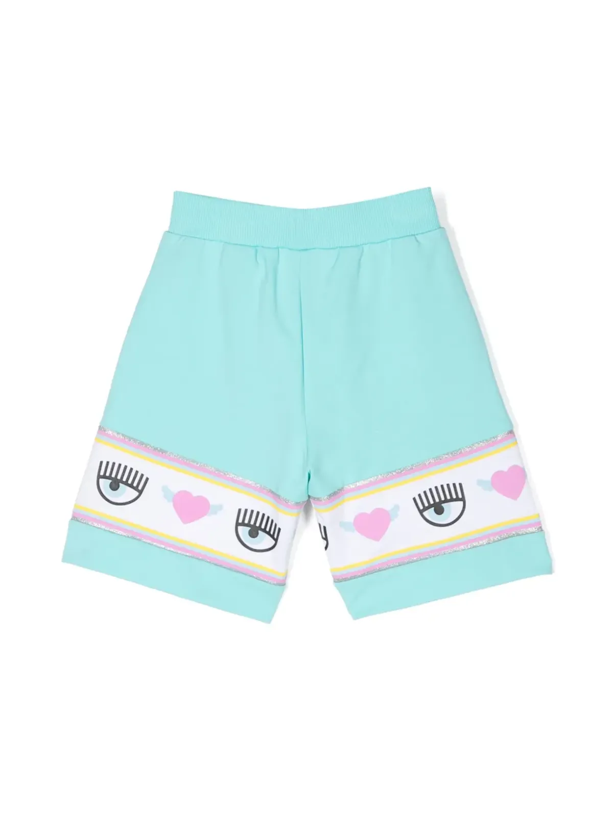 Chiara Ferragni Kids マキシ ロゴマニア ショーツ - 画像2