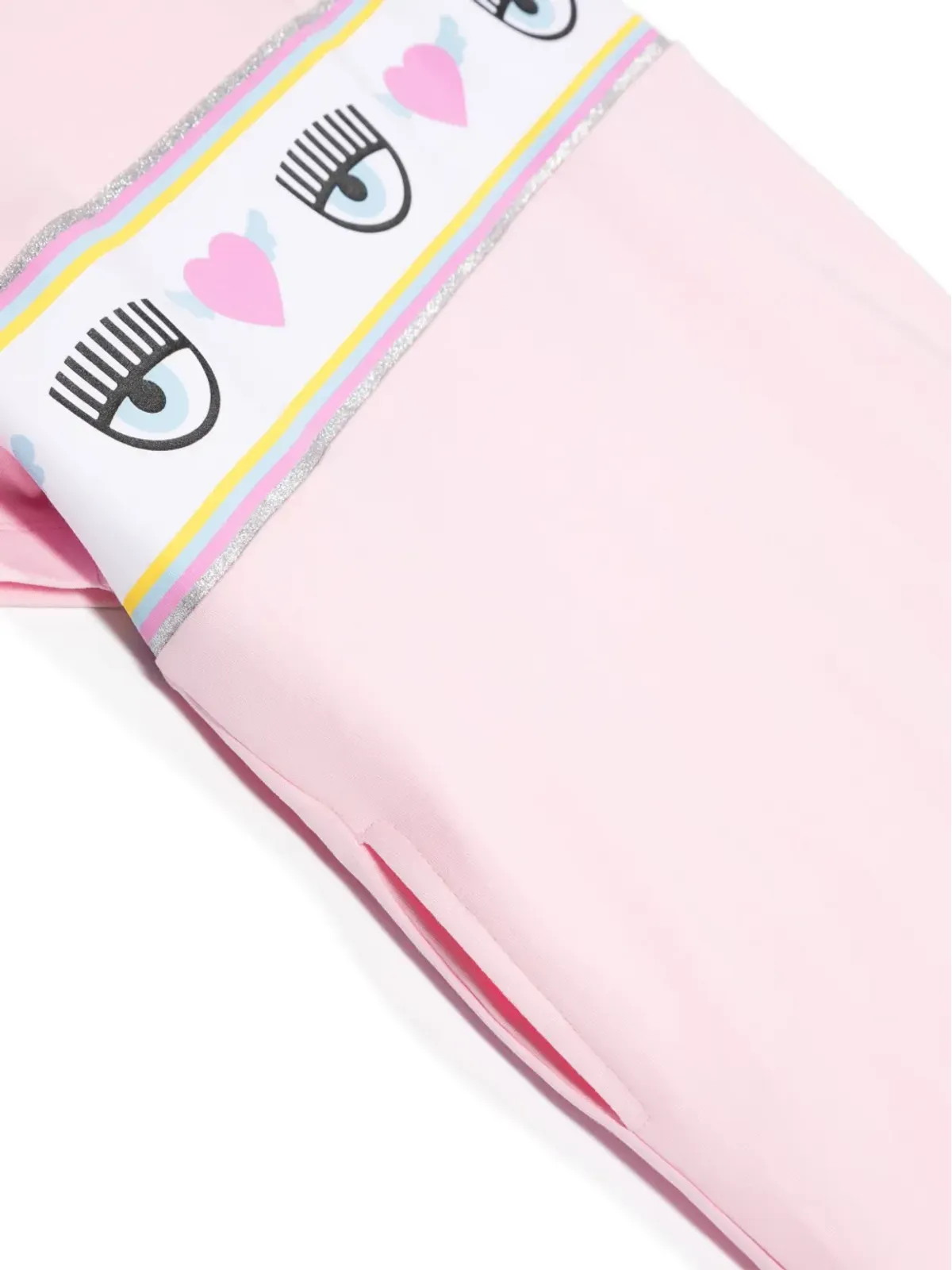 Chiara Ferragni Kids ロゴマニア フード付きコットンドレス - 画像3