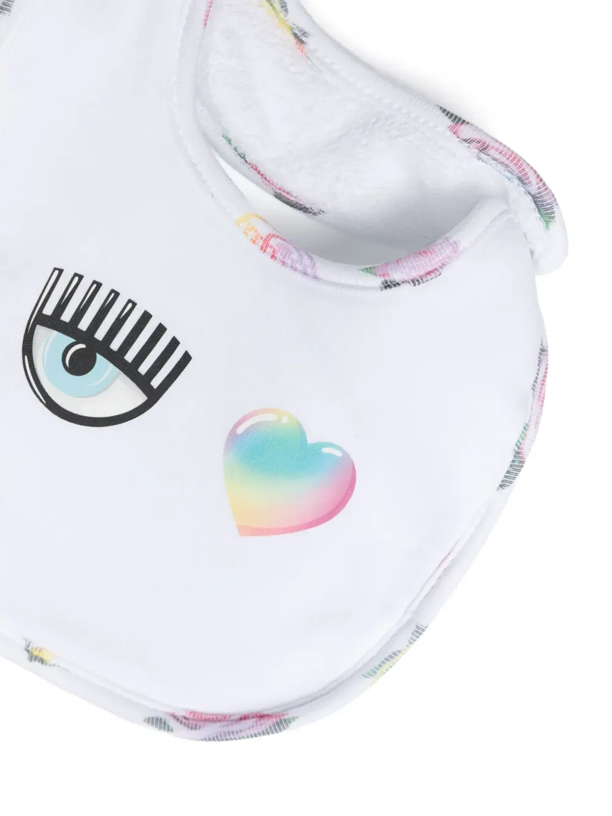 Chiara Ferragni Kids Eyelikeモチーフ コットンパジャマ（3点セット） - 画像3