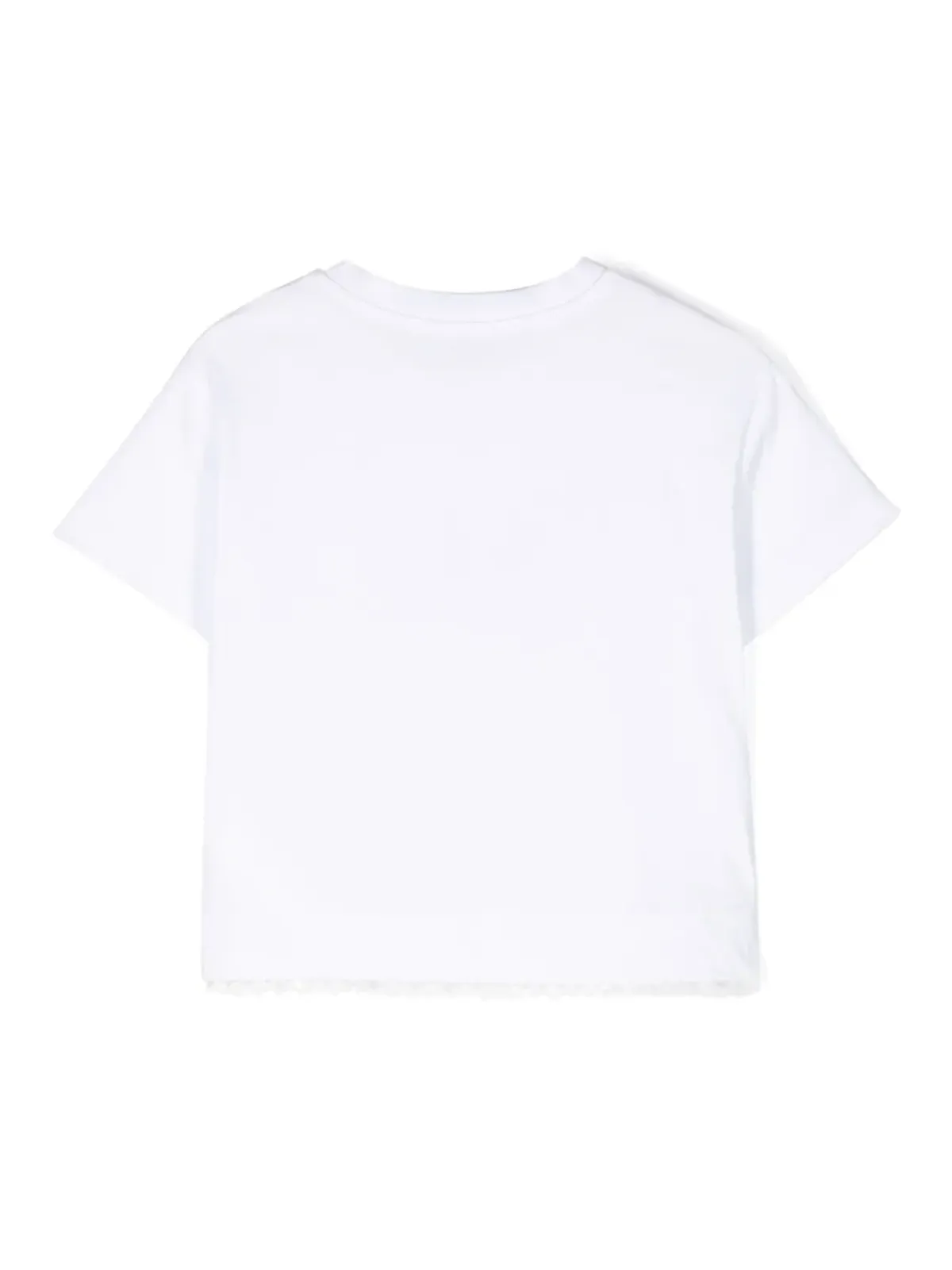 Chiara Ferragni Kids ラインストーンロゴ コットン Tシャツ - 画像2