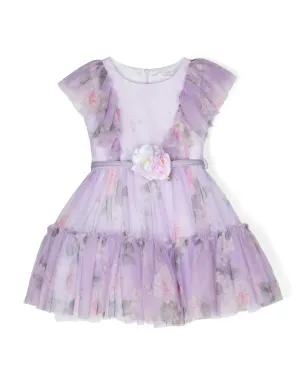 Monnalisa フローラルプリント パーティードレス - サムネイル1