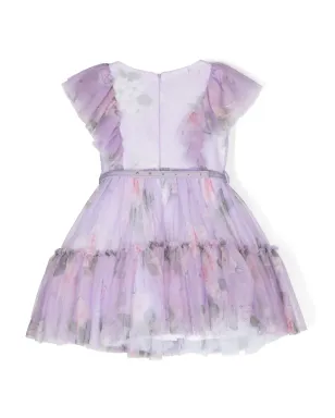 Monnalisa フローラルプリント パーティードレス - サムネイル2