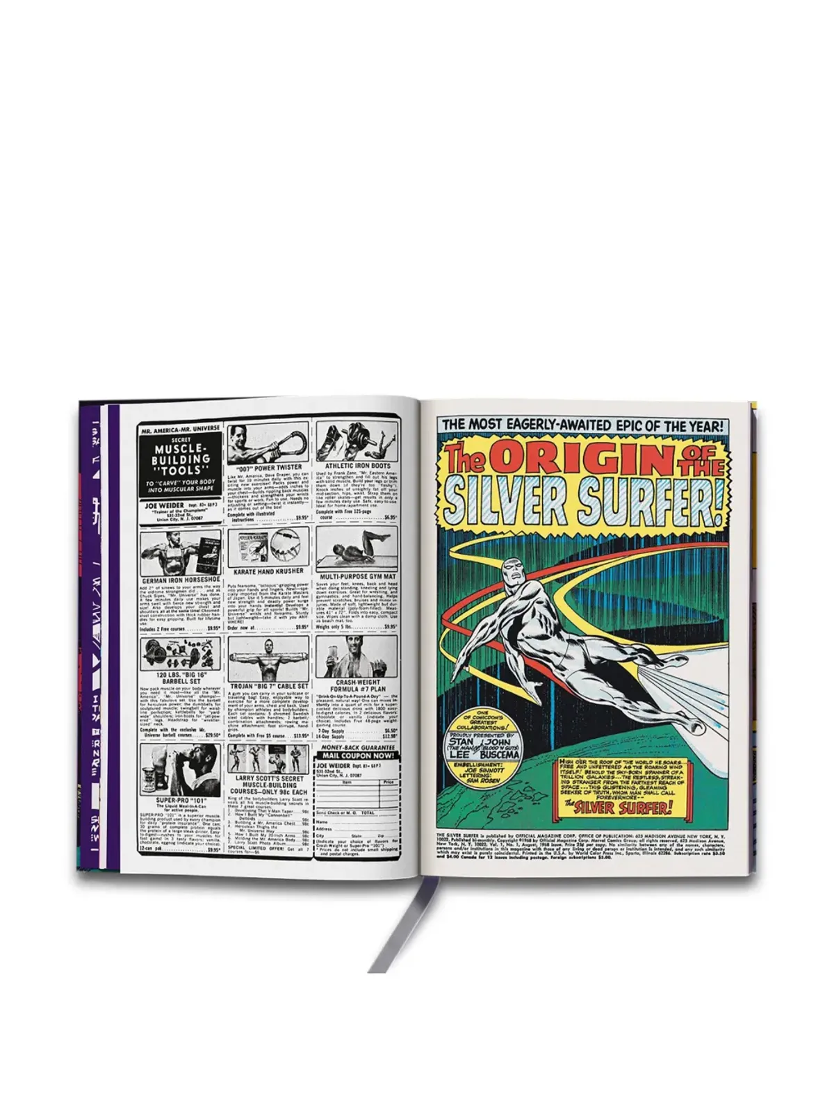 TASCHEN Marvel Comics Library. Silver Surfer. Vol. 1. 1968-1970 book - Black - 画像4