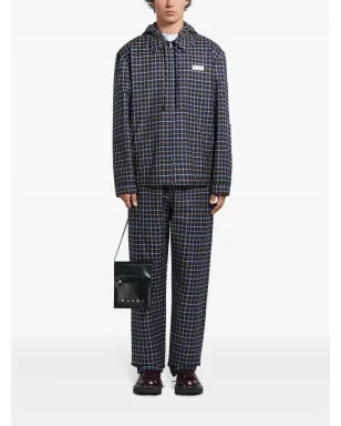 Marni ロゴプリント プレススタッド式ショルダーバッグ ブラック - サムネイル2