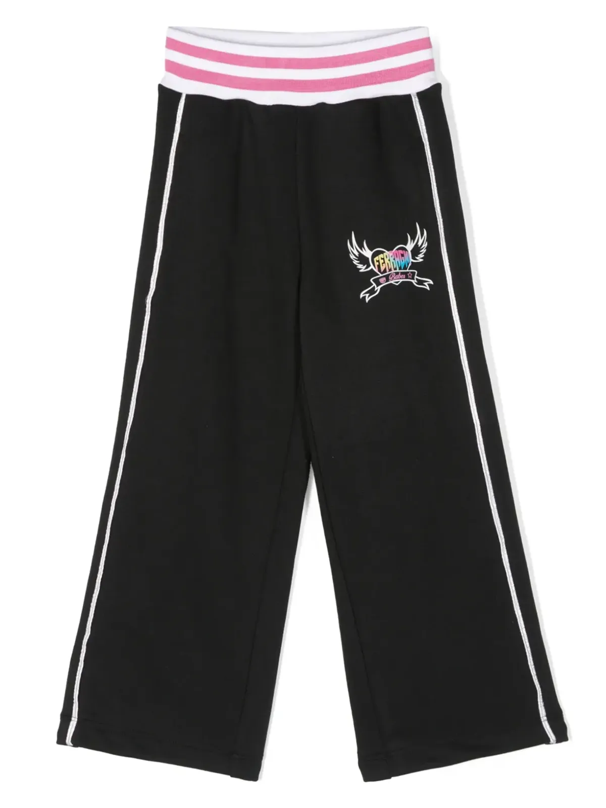 Chiara Ferragni Kids ロゴプリントトラックパンツ - 画像1