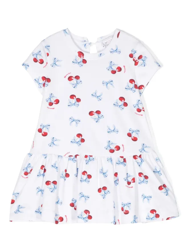 Monnalisa Monnalisa さくらんぼリボン柄ドレスの商品画像