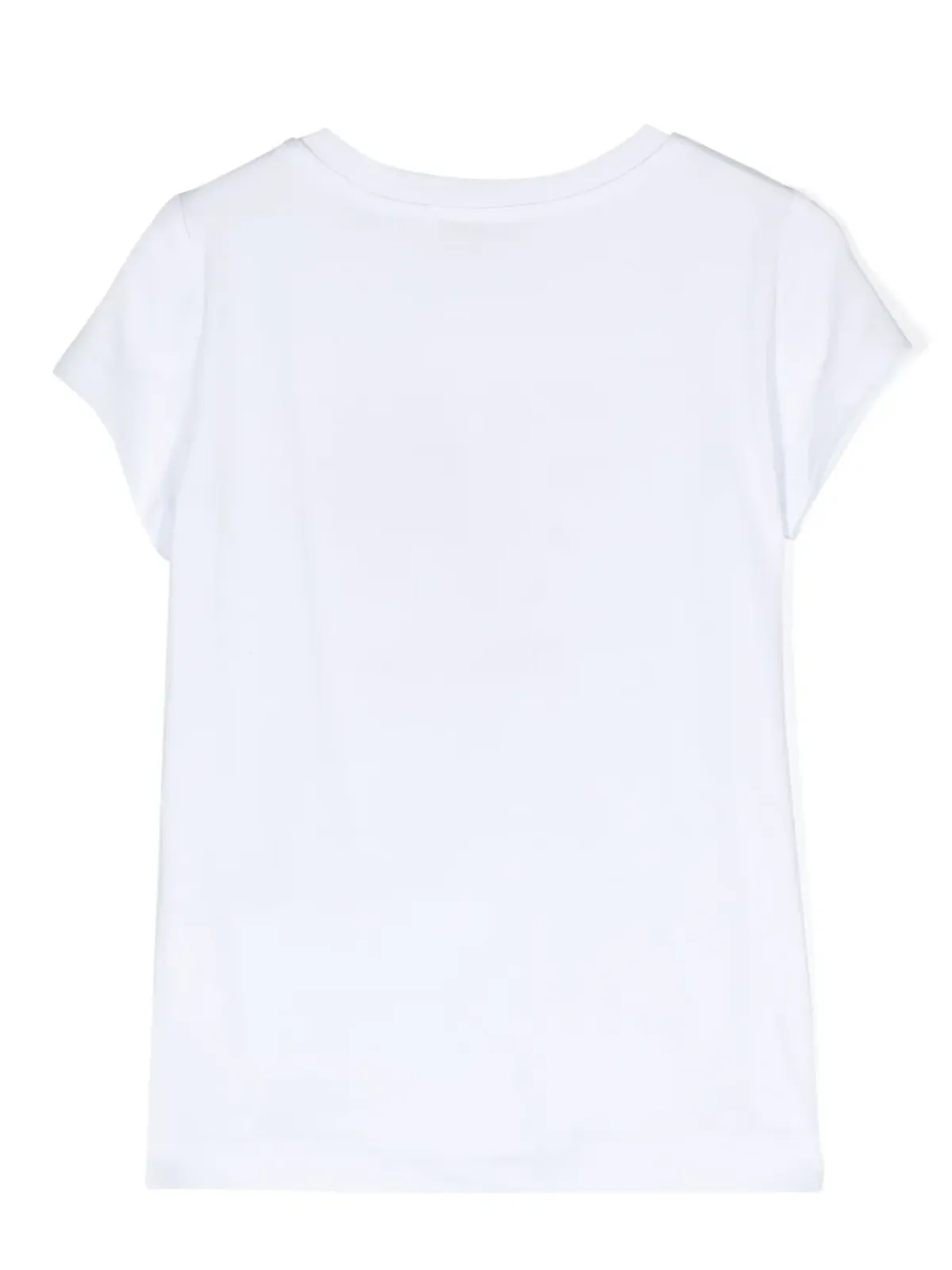Monnalisa テディベアプリント コットン Tシャツ - 画像2
