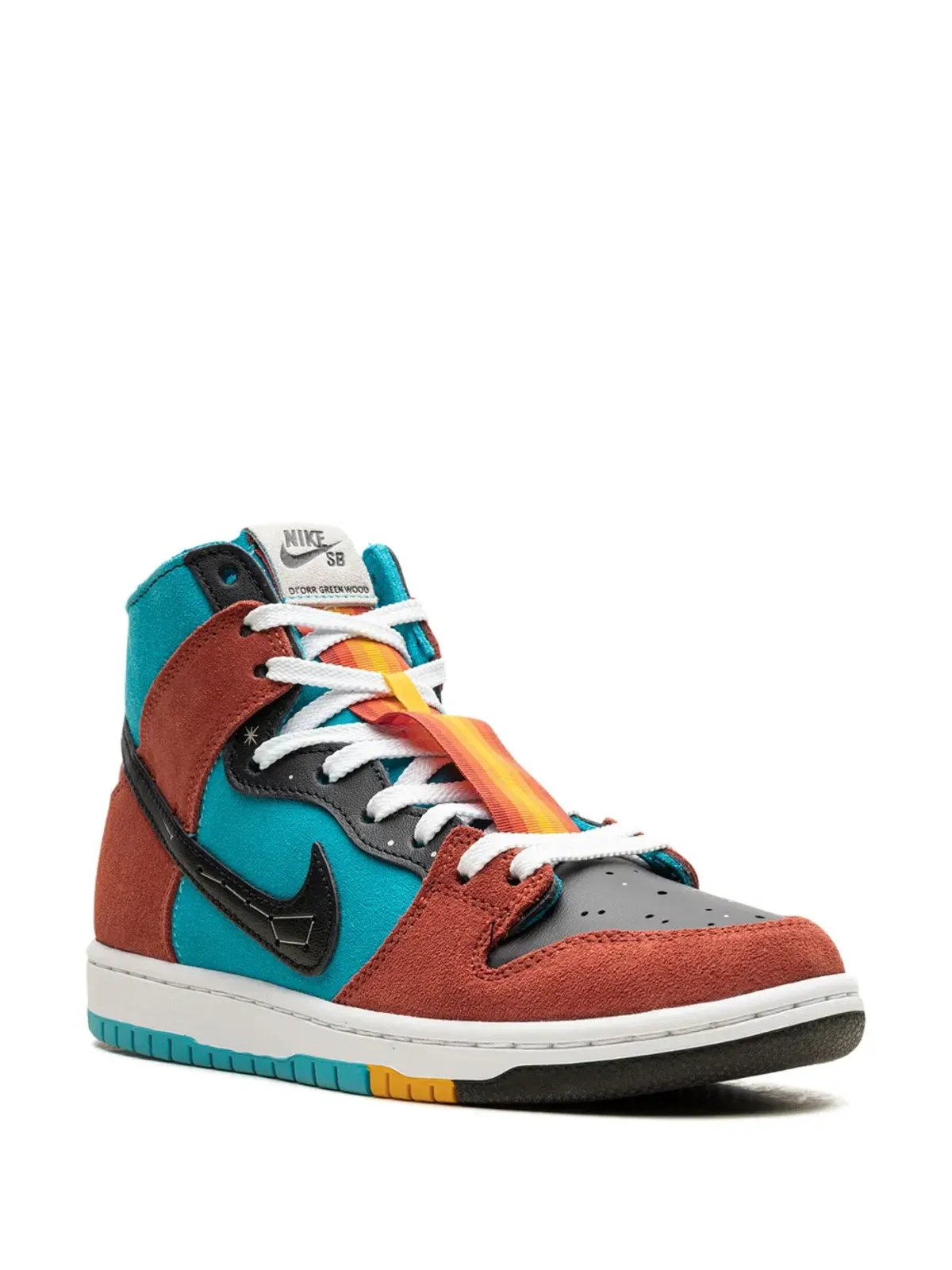 Nike x Di'orr Greenwood SB Dunk High スニーカー - ブルー - 画像2