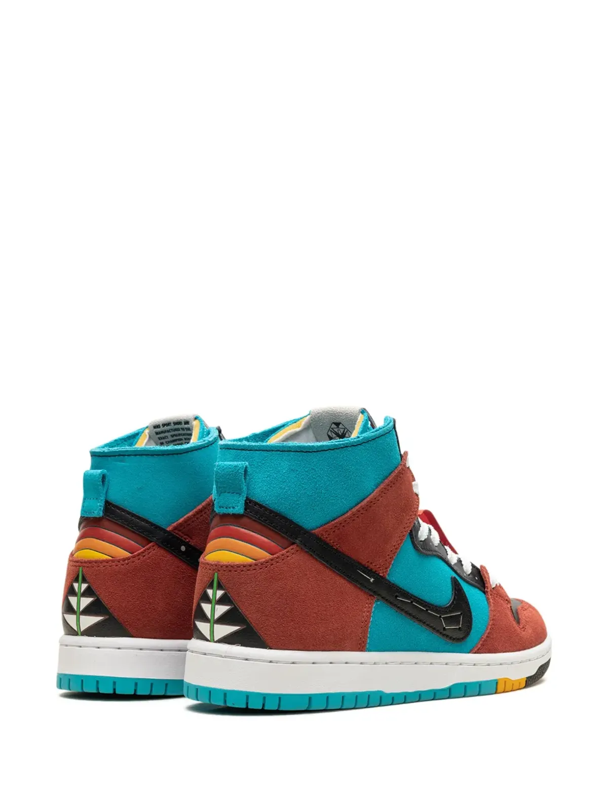 Nike x Di'orr Greenwood SB Dunk High スニーカー - ブルー - 画像3