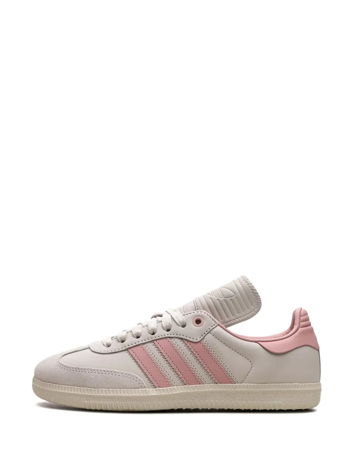 adidas x Pharrell Samba Humanrace アルミニウム スニーカー ピンク - 画像5