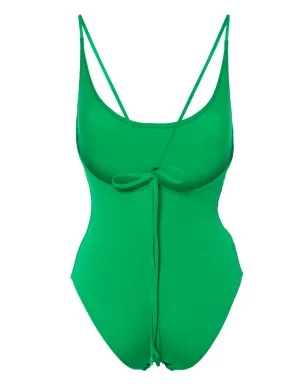 ERES Cosmic U-neck swimsuit - Green - サムネイル2